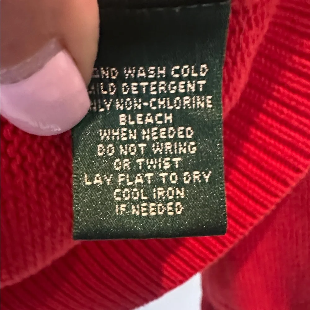 Ralph Lauren Half Zip Sweater - Picture 5 of 6